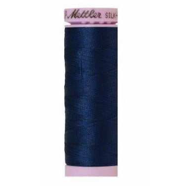 Mettler Silk Finish Cotton Thread 150m Night Blue-Notion-Spool of Thread