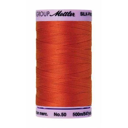 Mettler Silk Finish Cotton Thread 500m Paprika-Notion-Spool of Thread