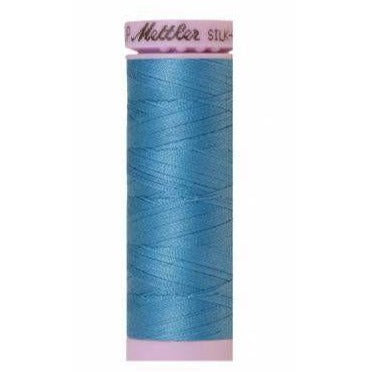 Mettler Silk Finish Cotton Thread 150m Reef Blue-Notion-Spool of Thread