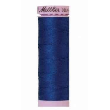 Mettler Silk Finish Cotton Thread 150m Royal Navy-Notion-Spool of Thread