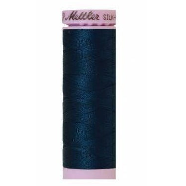 Mettler Silk Finish Cotton Thread 150m Slate Blue-Notion-Spool of Thread