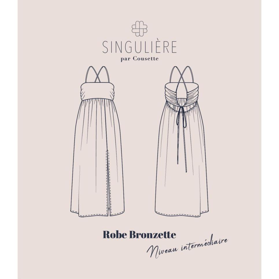 Cousette Bronzette Dress Paper Pattern-Pattern-Spool of Thread