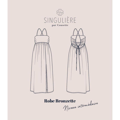 Cousette Bronzette Dress Paper Pattern-Pattern-Spool of Thread