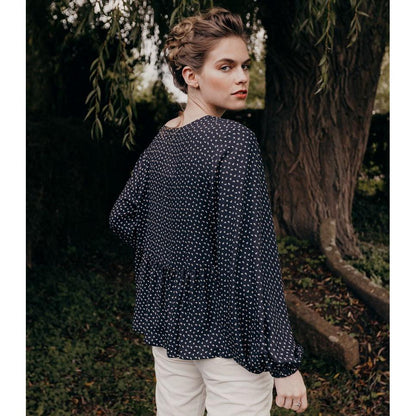Cousette Castagnette Blouse Paper Pattern-Pattern-Spool of Thread