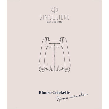 Cousette Crickette Blouse Paper Pattern-Pattern-Spool of Thread