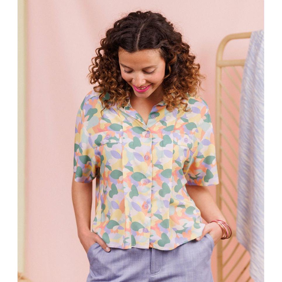 Cousette Djette Shirt Dress Paper Pattern-Pattern-Spool of Thread