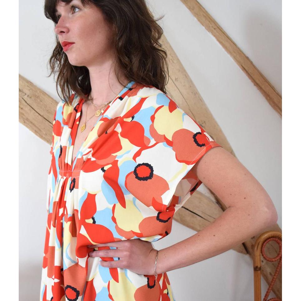 Cousette Espelette Dress and Blouse Paper Pattern-Pattern-Spool of Thread
