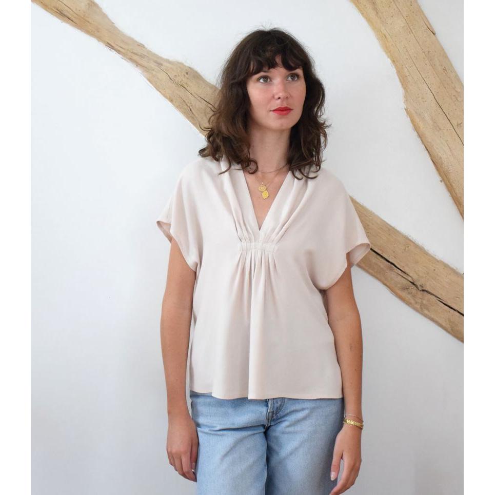 Cousette Espelette Dress and Blouse Paper Pattern-Pattern-Spool of Thread