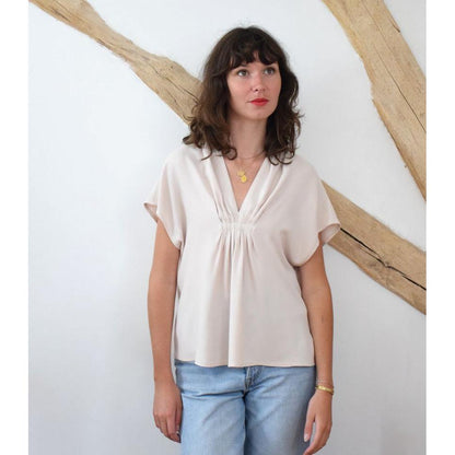 Cousette Espelette Dress and Blouse Paper Pattern-Pattern-Spool of Thread