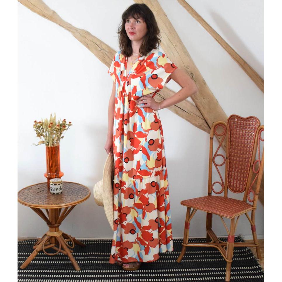 Cousette Espelette Dress and Blouse Paper Pattern-Pattern-Spool of Thread