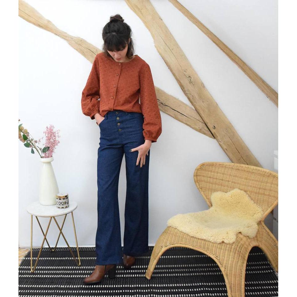Cousette Fluette Pants Paper Pattern-Pattern-Spool of Thread