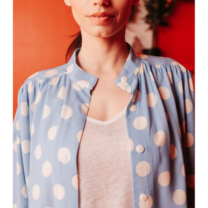 Cousette Gariguette Shirt and Shirt Dress Paper Pattern-Pattern-Spool of Thread