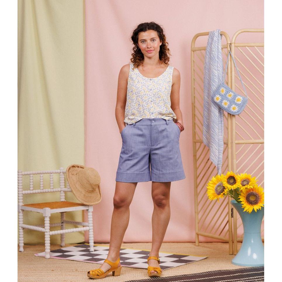 Cousette Goélette Pants and Shorts Paper Pattern-Pattern-Spool of Thread