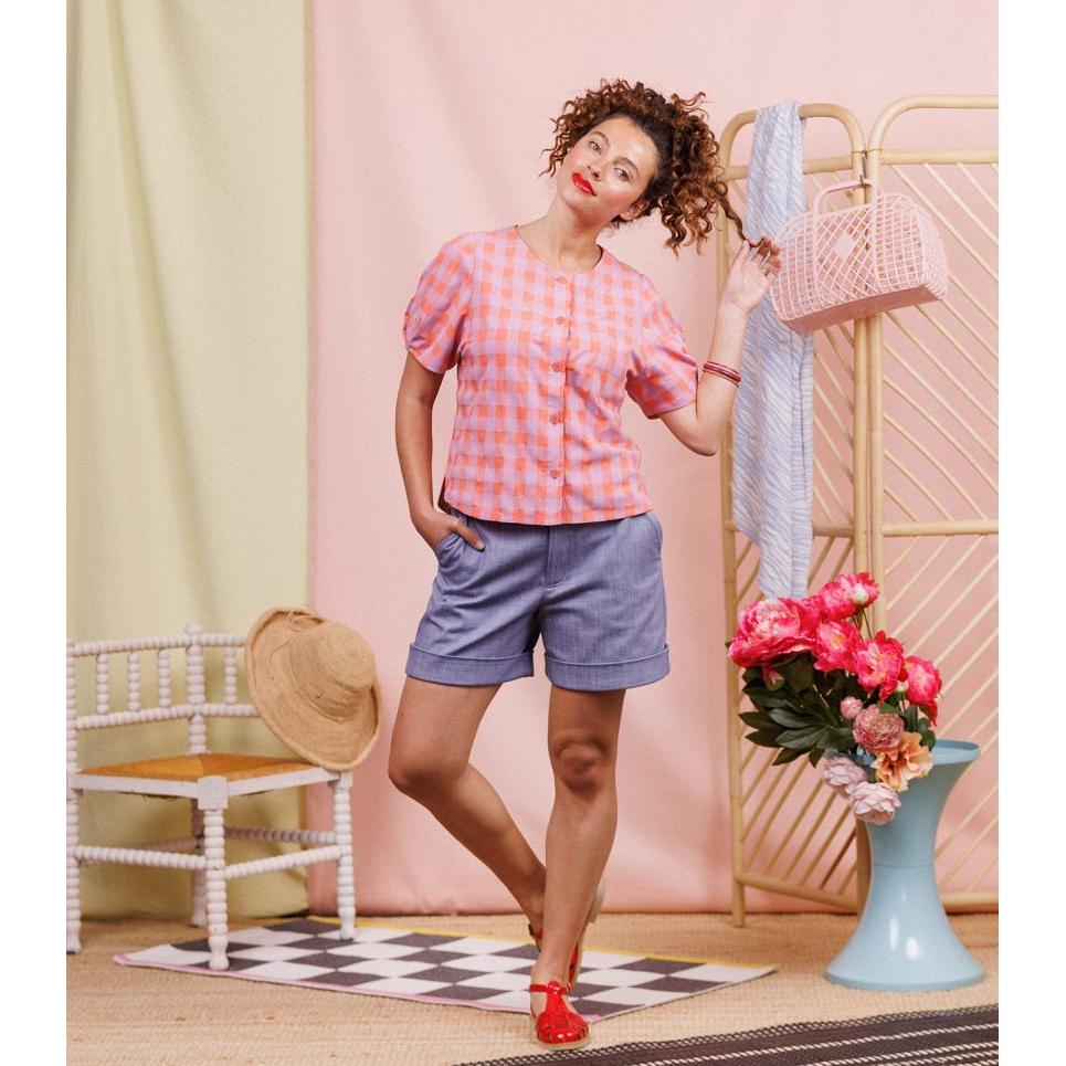 Cousette Goélette Pants and Shorts Paper Pattern-Pattern-Spool of Thread
