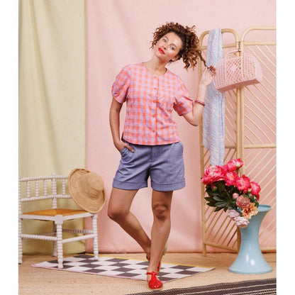 Cousette Goélette Pants and Shorts Paper Pattern-Pattern-Spool of Thread