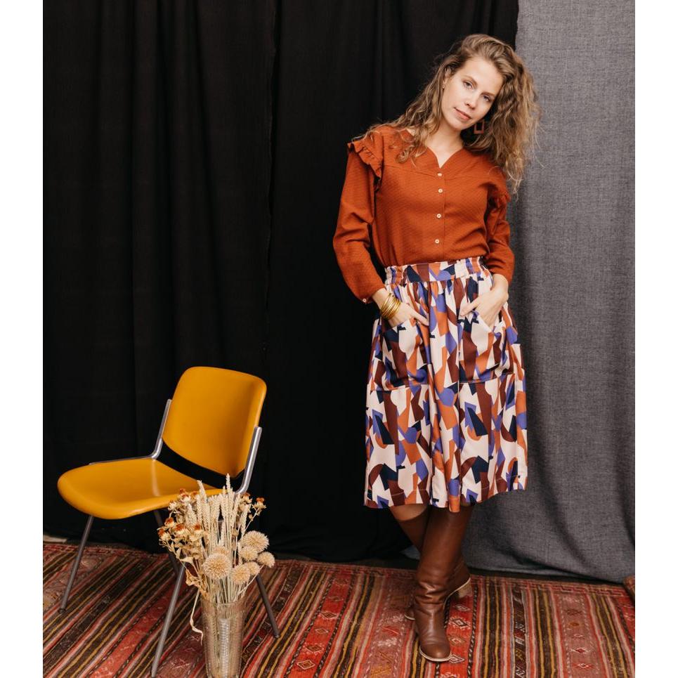 Cousette Jupette Skirt Paper Pattern-Pattern-Spool of Thread