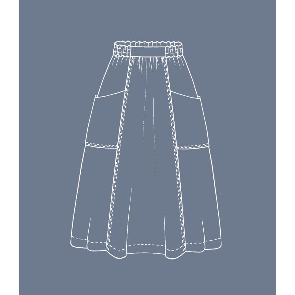 Cousette Jupette Skirt Paper Pattern-Pattern-Spool of Thread