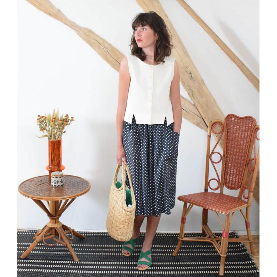 Cousette Jupette Skirt Paper Pattern-Pattern-Spool of Thread