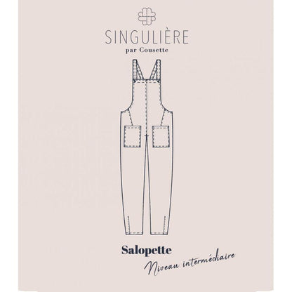 Cousette La Salopette Dungarees Paper Pattern-Pattern-Spool of Thread