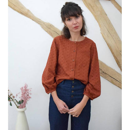 Cousette Lorette Blouse Paper Pattern-Pattern-Spool of Thread