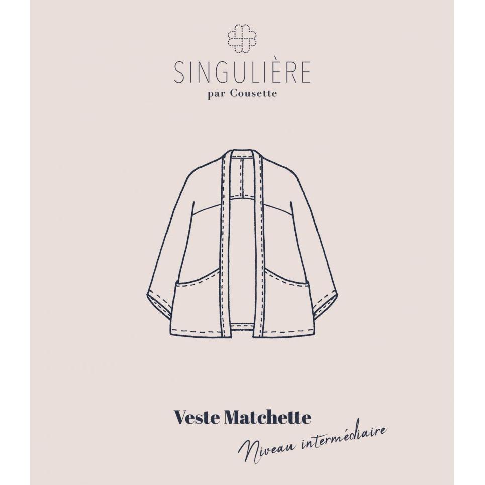 Cousette Matchette Jacket Paper Pattern-Pattern-Spool of Thread