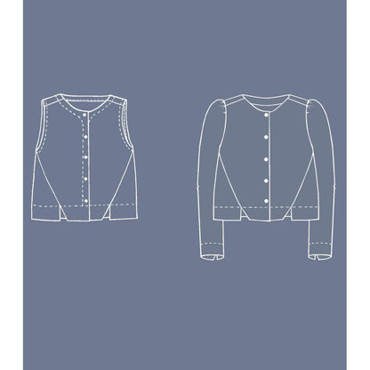 Cousette Miette Top Paper Pattern-Pattern-Spool of Thread