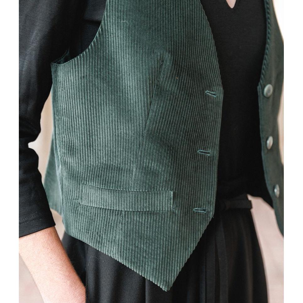 Cousette Mouchette Vest Paper Pattern-Pattern-Spool of Thread