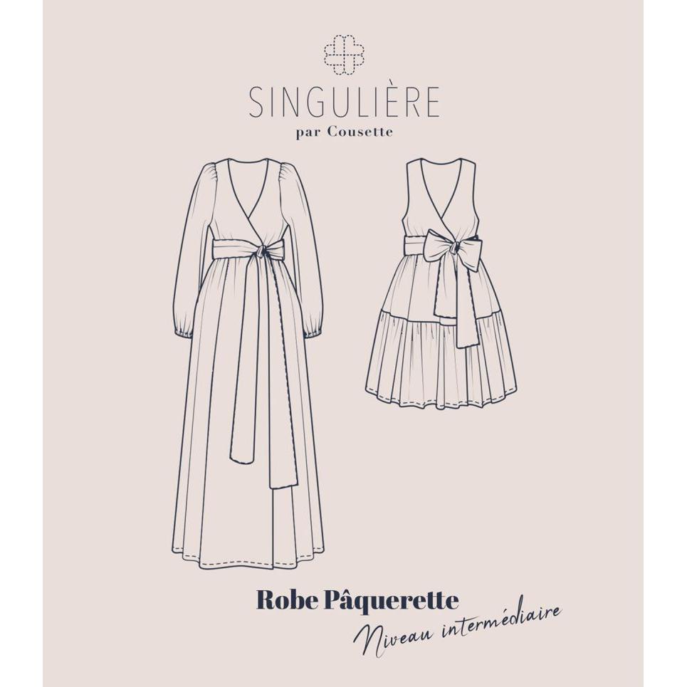 Cousette Paquerette Daisy Dress Paper Pattern-Pattern-Spool of Thread