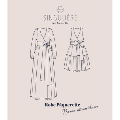 Cousette Paquerette Daisy Dress Paper Pattern-Pattern-Spool of Thread