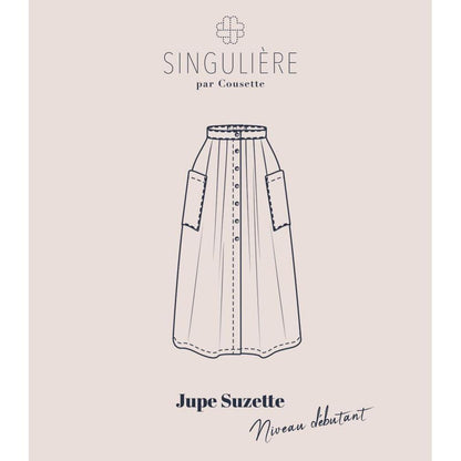 Cousette Suzette Skirt Paper Pattern-Pattern-Spool of Thread