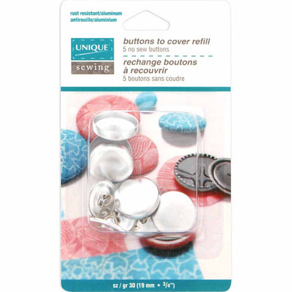 Cover Buttons Without Tool, 3⁄4″ 19mm