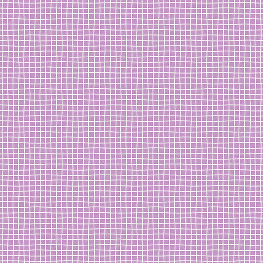 Cozy Cats Medium Violet ½ yd-Fabric-Spool of Thread