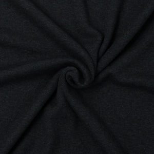 Creekside Rayon Cotton Modal Sweater Knit Lilith Black ½ yd-Fabric-Spool of Thread
