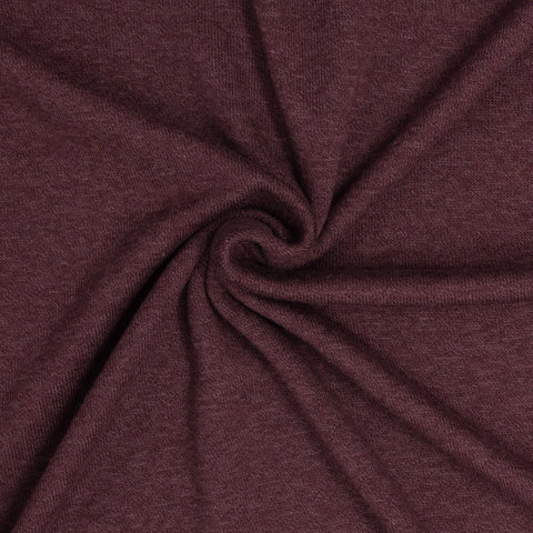 Creekside Rayon Cotton Modal Sweater Knit Plum ½ yd-Fabric-Spool of Thread