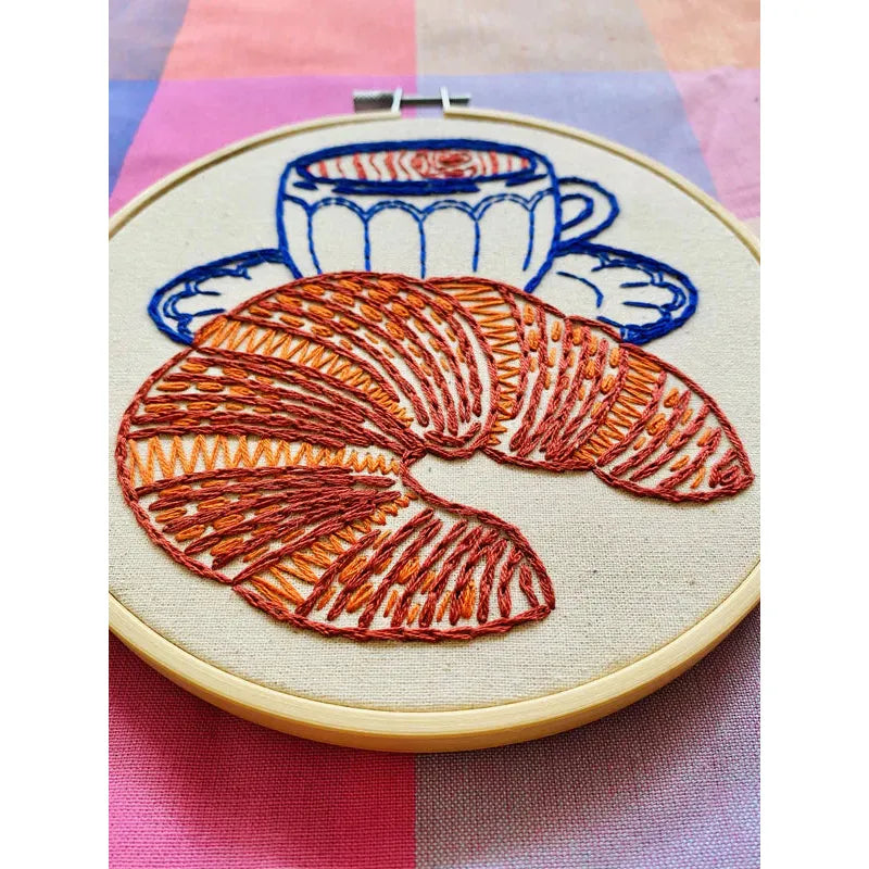 Croissant Complete Embroidery Kit-Notion-Spool of Thread