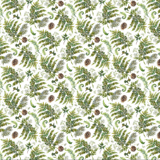 Lakeside Retreat Forest Gifts ½ yd
