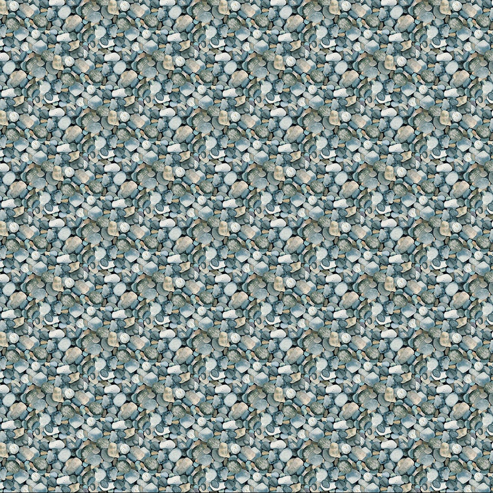 Lakeside Retreat Shore Gray ½ yd