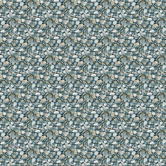 Lakeside Retreat Shore Gray ½ yd