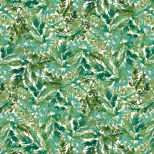 Luscious Leaves ½ yd