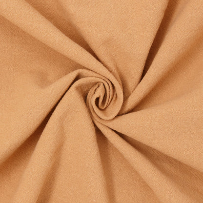 Denman Sandwashed Textured Cotton Poplin Acorn ½ yd-Fabric-Spool of Thread