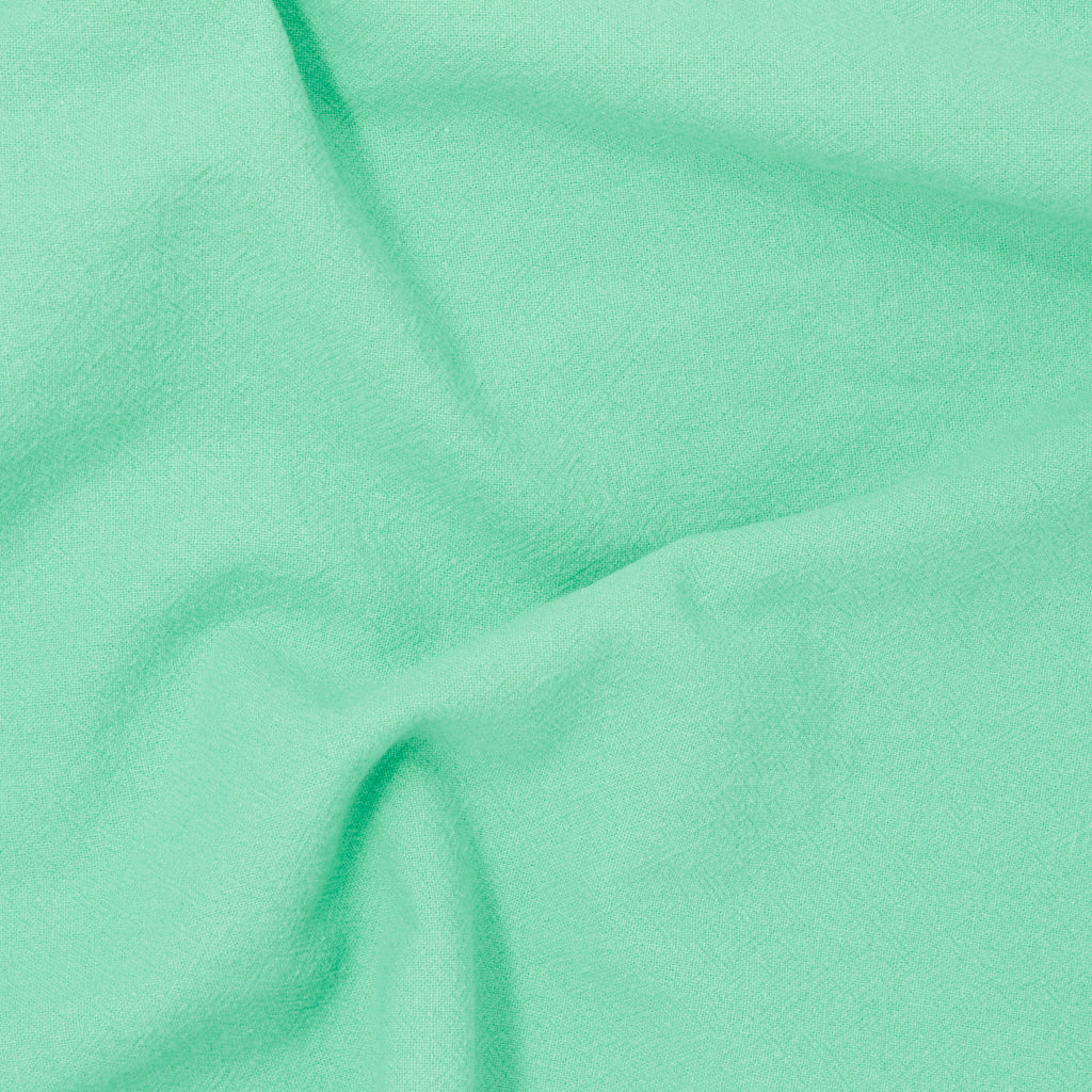 Denman Sandwashed Textured Cotton Poplin Kiwi ½ yd-Fabric-Spool of Thread