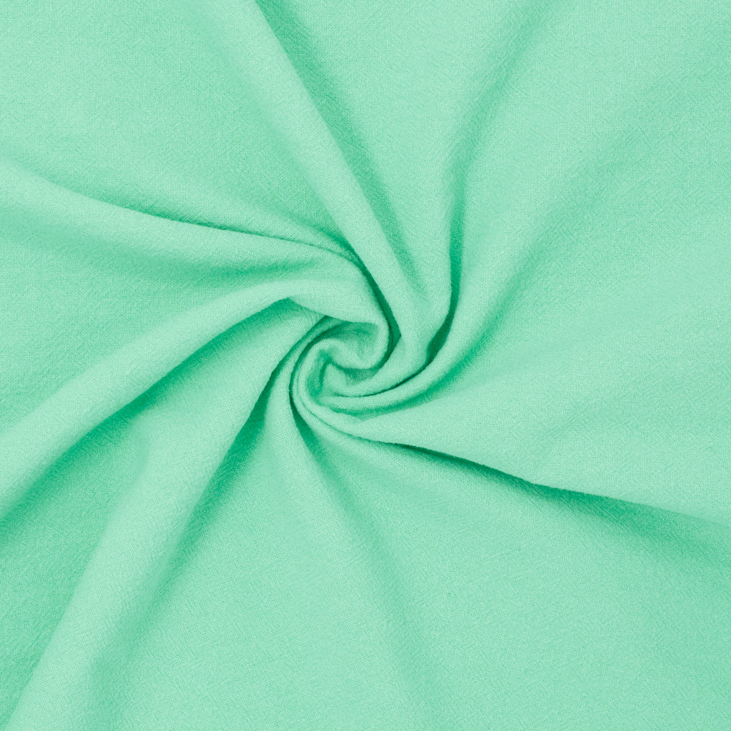 Denman Sandwashed Textured Cotton Poplin Kiwi ½ yd-Fabric-Spool of Thread