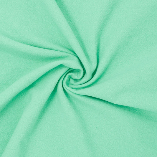 Denman Sandwashed Textured Cotton Poplin Kiwi ½ yd-Fabric-Spool of Thread