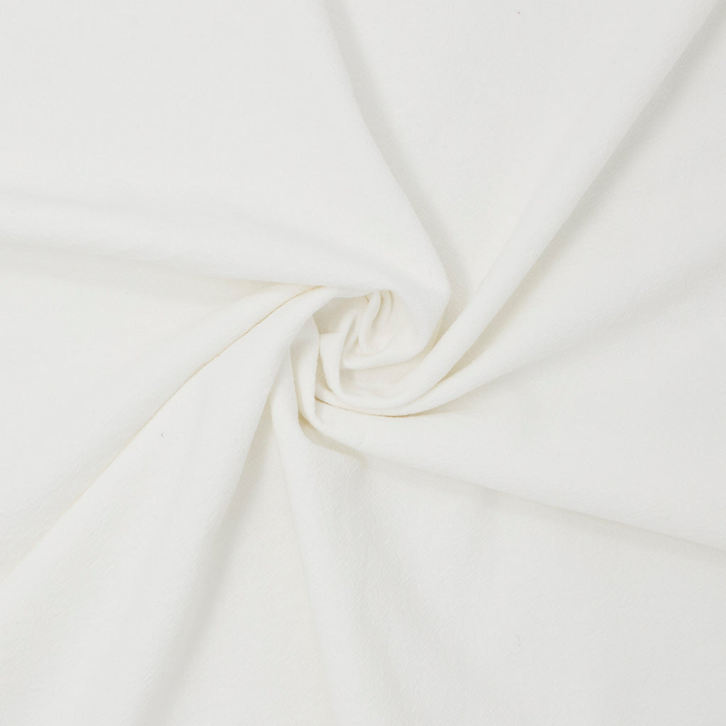 Denman Sandwashed Textured Cotton Poplin Swan ½ yd-Fabric-Spool of Thread