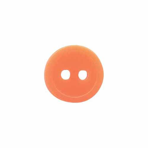 Divine Button - 15mm (⅝"), 2 Hole, Nectarine - 3 count-Notion-Spool of Thread