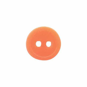 Divine Button - 15mm (⅝"), 2 Hole, Nectarine - 3 count-Notion-Spool of Thread