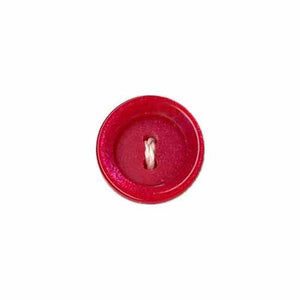 Dream Button - 15mm (⅝"), 2 Hole, Red Apple - 3 count-Notion-Spool of Thread
