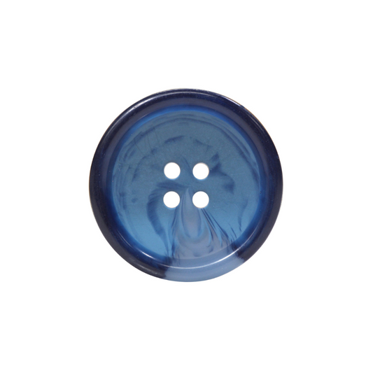 Dreamy Button - 28mm (1⅛"), 4 Hole. Deep Pool - 2 count