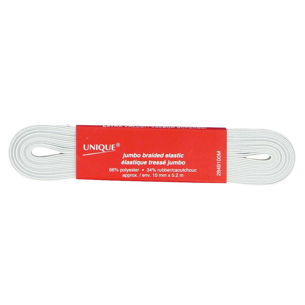 Elastic Braided, 10mm (.39") x 5.2m (5.69y)-Notion-Spool of Thread