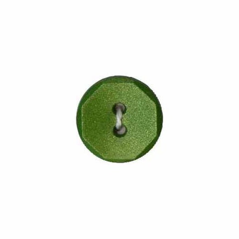 Elevating Button - 15mm (⅝″), 2 Hole, Green - 2 count-Notion-Spool of Thread